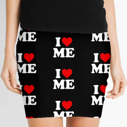 I Love Me Heart Maine Women's Mini Skirts