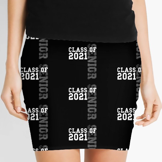 Senior Class Of 2021 Graduation 2021 Women's Mini Skirts