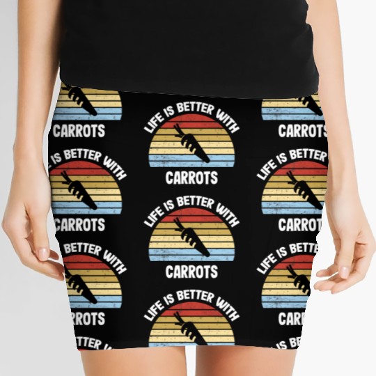 Carrot Women's Mini Skirts