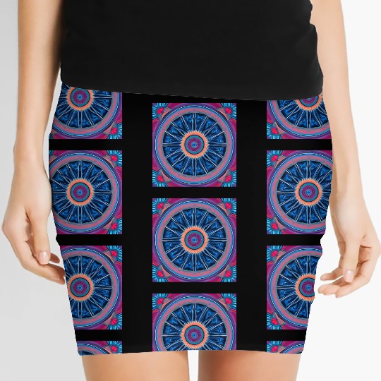 Unique Mandala V1 Women's Mini Skirts
