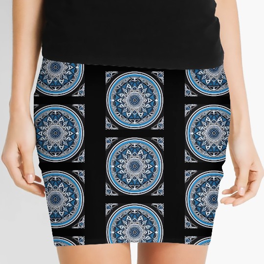 Unique Mandala V2 Women's Mini Skirts