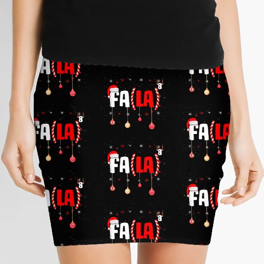 Math Teacher Fa La8 Equations Fa La La La Women's Mini Skirts