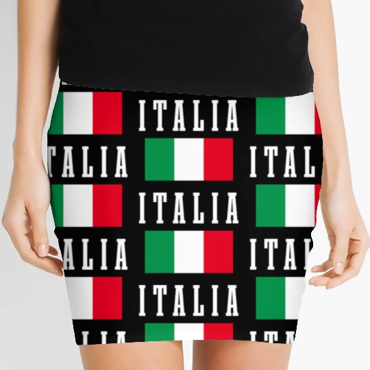 Italia Italian Flag Italy Pride Women's Mini Skirts