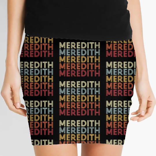 Meredith New Hampshire Meredith Nh Text Women's Mini Skirts