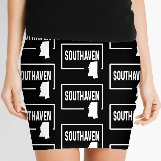 Southaven Mississippi Ms Home Hometown Vacation Women's Mini Skirts