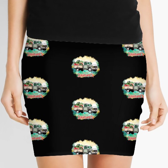 Summer vibes Women's Mini Skirts