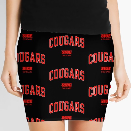 Southern Illinois Edwardsville Cougars Arch Women's Mini Skirts