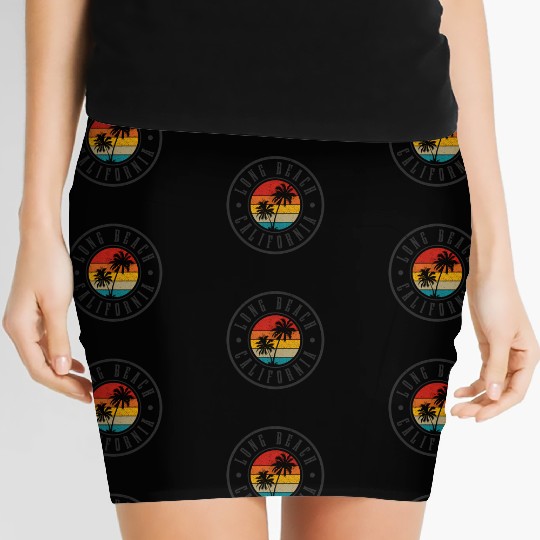 Long Beach California Women's Mini Skirts