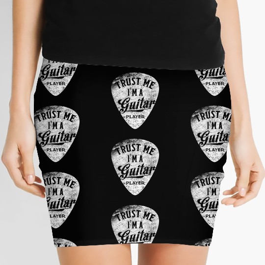 Trust Me I'm a Guitar Player Electric Acoustic Women's Mini Skirts