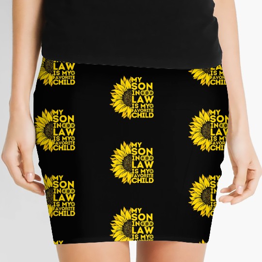 My Son In Law Is My Favorite Child Family Humor Women's Mini Skirts