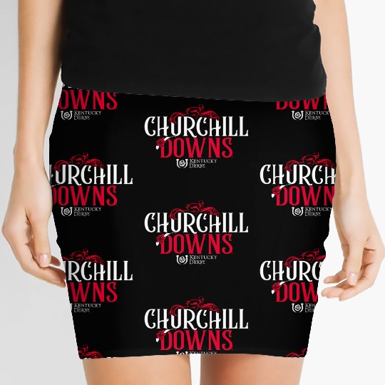 Officially Licensed Kentucky Derby Churchill Women's Mini Skirts