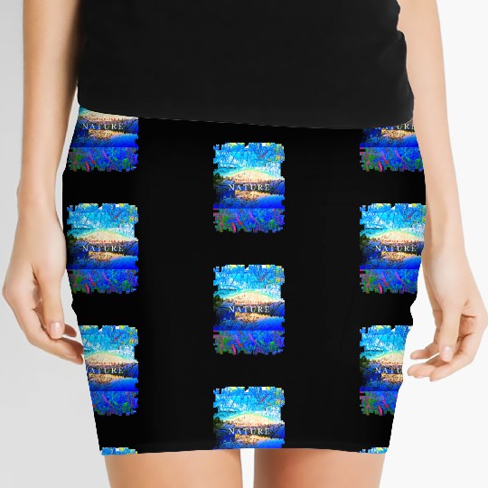 Switzerland nature Women's Mini Skirts