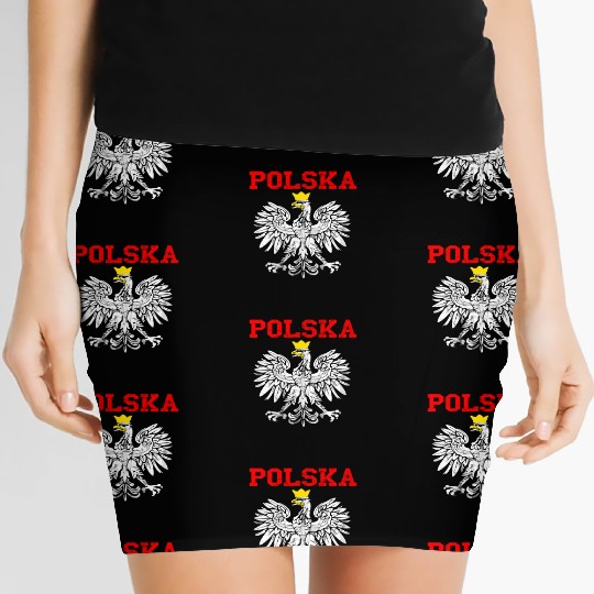 Pola Polish Eagle Poland Flag Polish Pride Pola Po Women's Mini Skirts