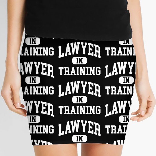 Future Lawyer In Training Law School Graduation Women's Mini Skirts