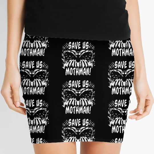 Save Us Mothman Women's Mini Skirts
