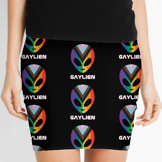 Gaylien aka Gay Alien Women's Mini Skirts