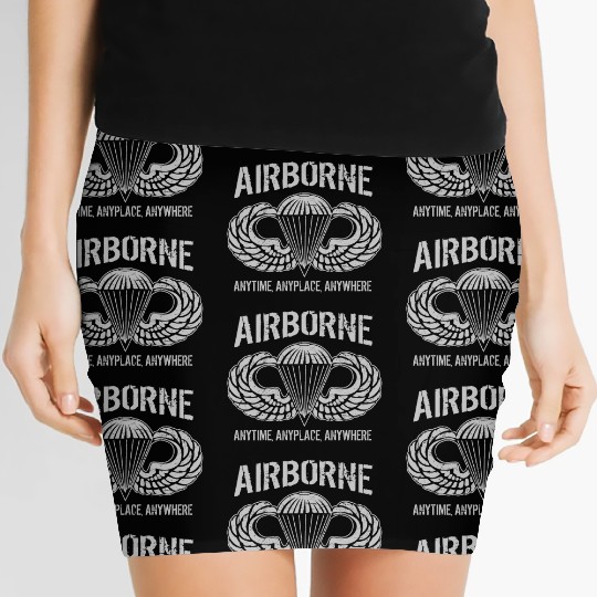 Army Airborne Paratrooper Women's Mini Skirts