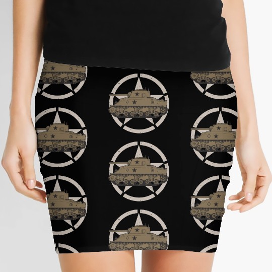 M4 Sherman | World War 2 Vehicle Women's Mini Skirts