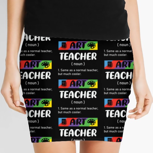 Art Teacher 70s Women's Mini Skirts