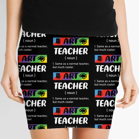 Art Teacher Women's Mini Skirts