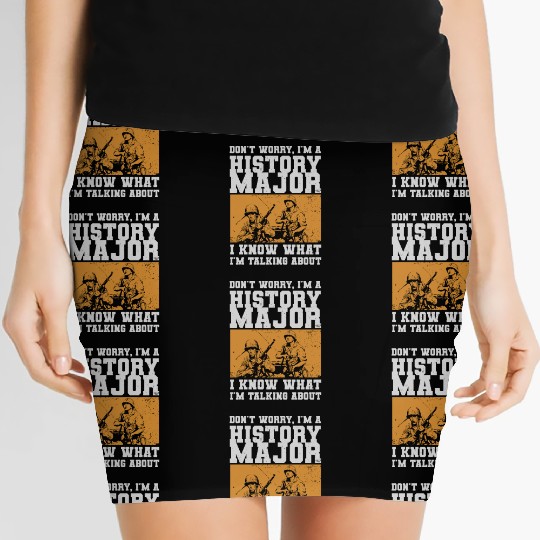 I'm A History Major - WW2 Enthusiast Women's Mini Skirts