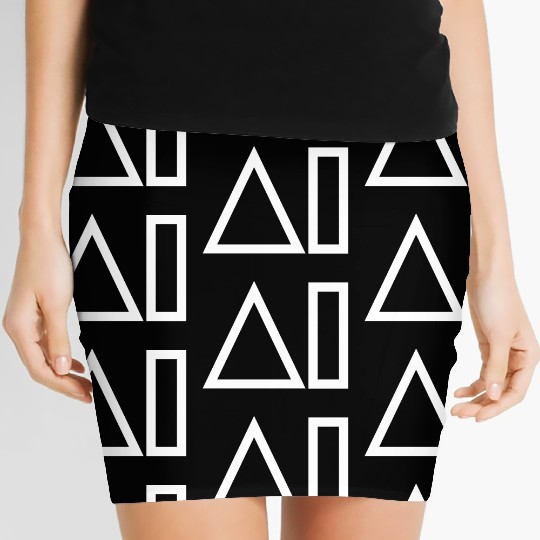 AI Artificial Intelligence Computer Science Women's Mini Skirts