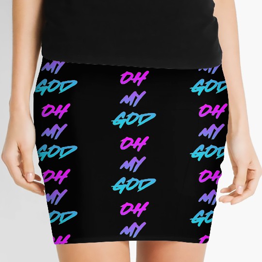 Oh My God nature Women's Mini Skirts