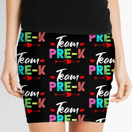 Team Pre K Teacher Women's Mini Skirts