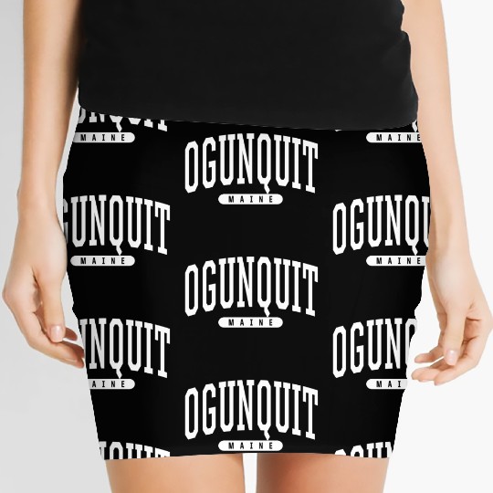 College Style Ogunquit Maine Women's Mini Skirts