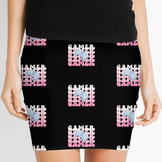 Gamer, Happy Game Day Women's Mini Skirts