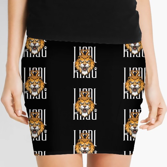 Lion king Women's Mini Skirts