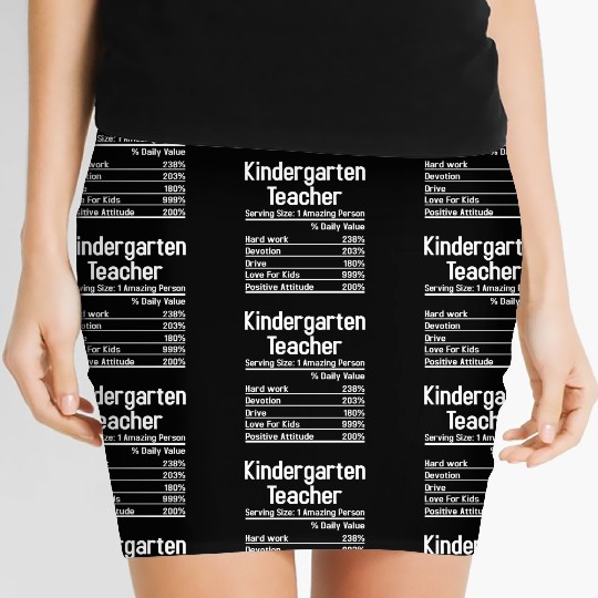 Kindergarten Teacher Women's Mini Skirts