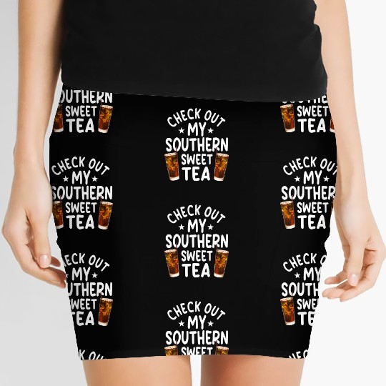 Southern Sweet Tea Outfit Women's Mini Skirts