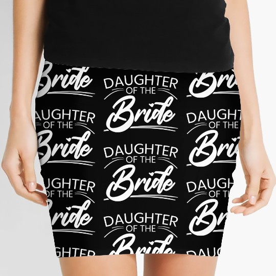 Daughter Of The Bride Marriage Wedding Women's Mini Skirts