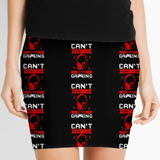Video Gaming Gamer Nerd Games Women's Mini Skirts