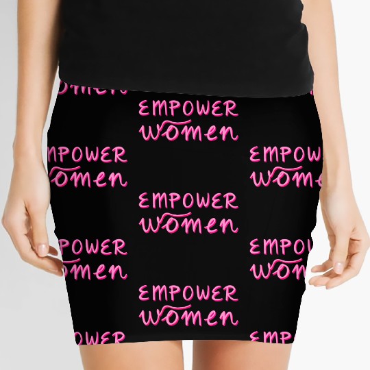 Empower Women - Women's Equality - Women's Day Women's Mini Skirts