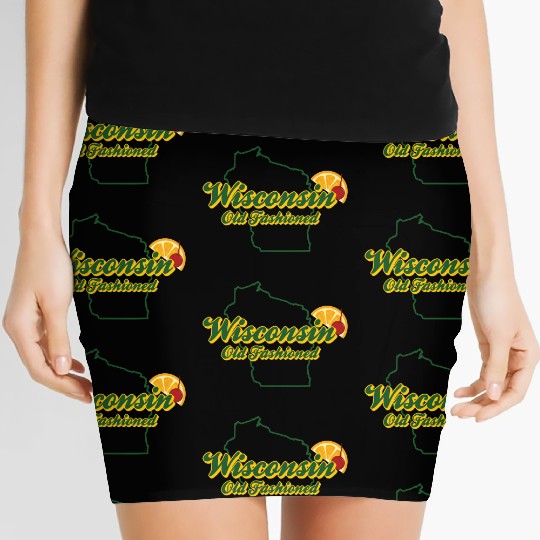 Wisconsin Old Fashioned Green Bay Women's Mini Skirts