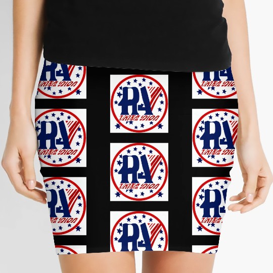 RA USA Women's Mini Skirts: Red, White, and Blue All the Way!"
