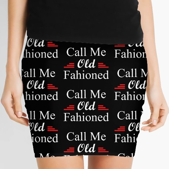 Call Me Old Fashioned Women's Mini Skirts
