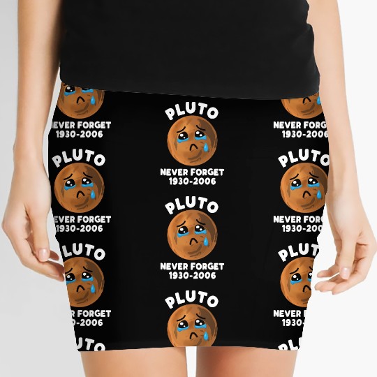 Pluto Never Forget 1930 2006 Women's Mini Skirts