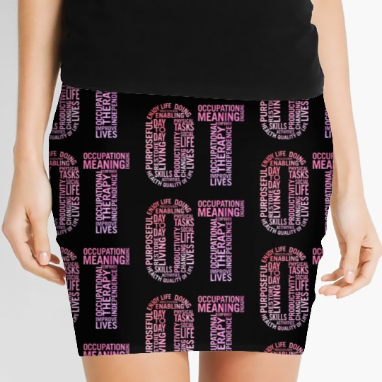 Occupational Therapy Ot Women's Mini Skirts
