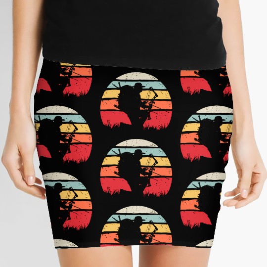 Bow Hunting Archery Women's Mini Skirts