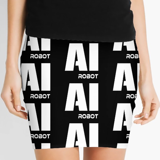 Ai Robot Women's Mini Skirts