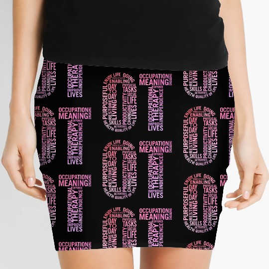 Occupational Therapy Ot Women's Mini Skirts