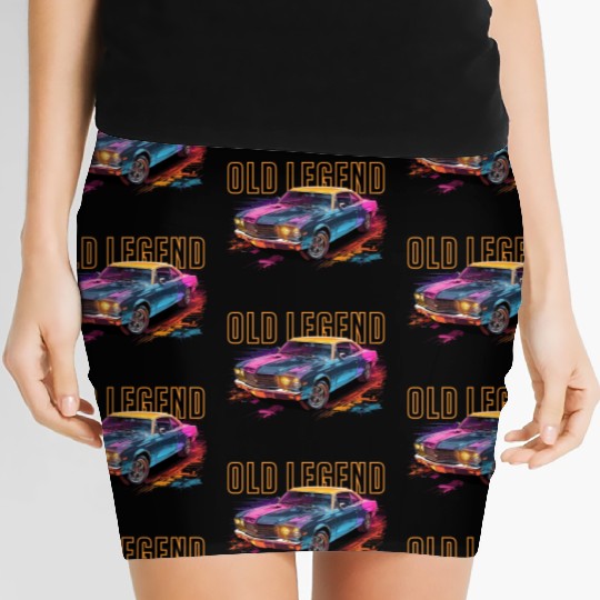 Muscle Car Women's Mini Skirts