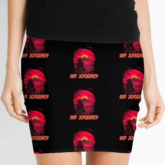 My Journey Samurai Japan Culture Women's Mini Skirts