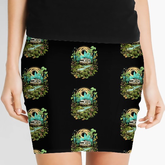 nature, freedom, independent, gift Women's Mini Skirts
