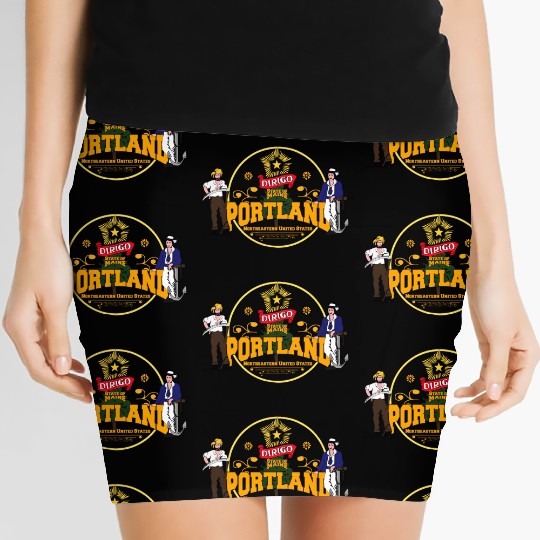 Portland - State of Maine Women's Mini Skirts