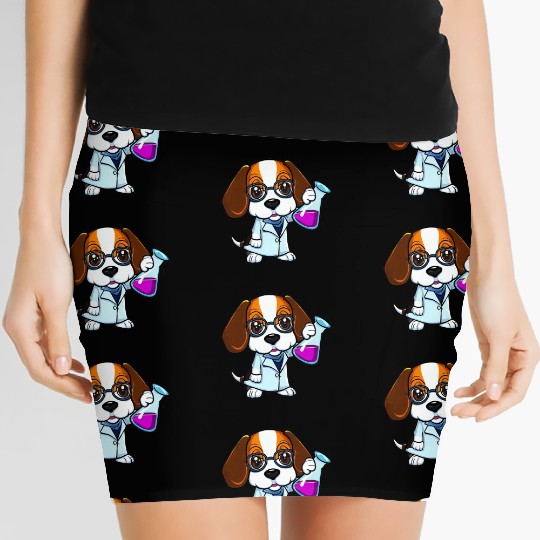 Beagle Puppy - Dexter Women's Mini Skirts