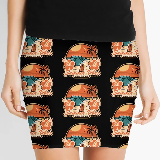 SUMMER VIBES: Among the Wild Women's Mini Skirts